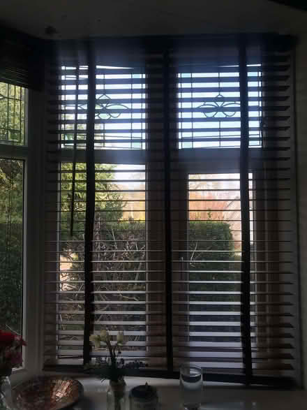 Photo of free Modern venetian blinds in brown X 2 (Northowram HX3) #2