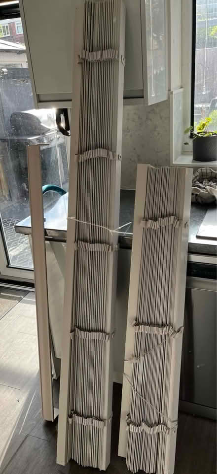 Photo of free 6ft & 4ft wide wooden blinds (Heywood OL10) #1