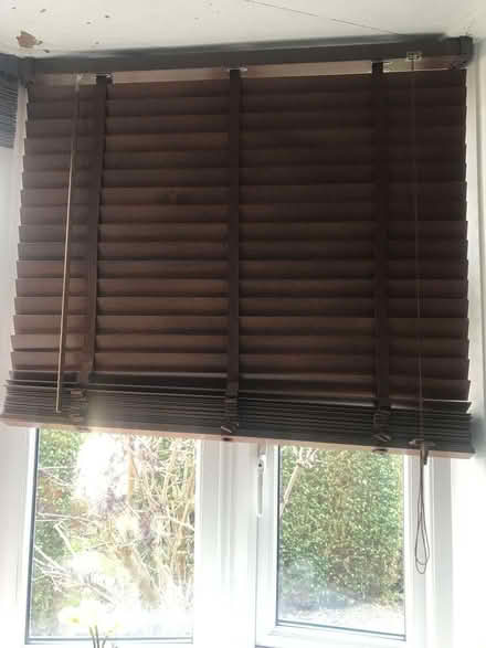 Photo of free Modern venetian blinds in brown X 2 (Northowram HX3) #4