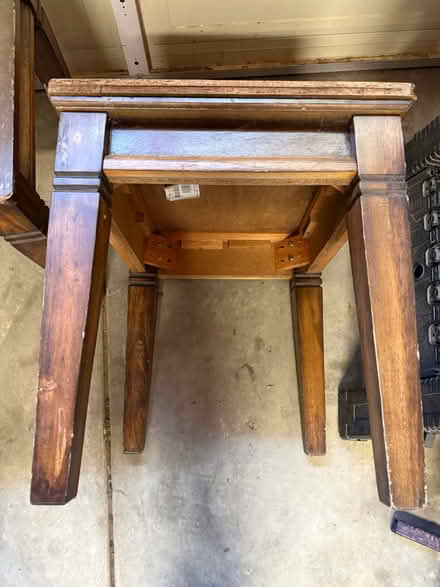 Photo of free Pair of wooden end tables (Campbell) #3