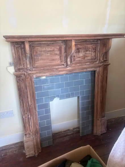 Photo of free Wooden fireplace surround (SE26) #1