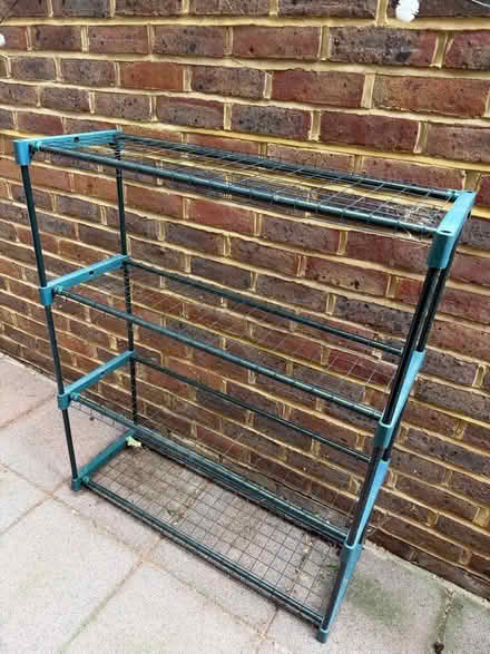 Photo of free Garden shelving unit (Fulham Palace Rd SW6) #1