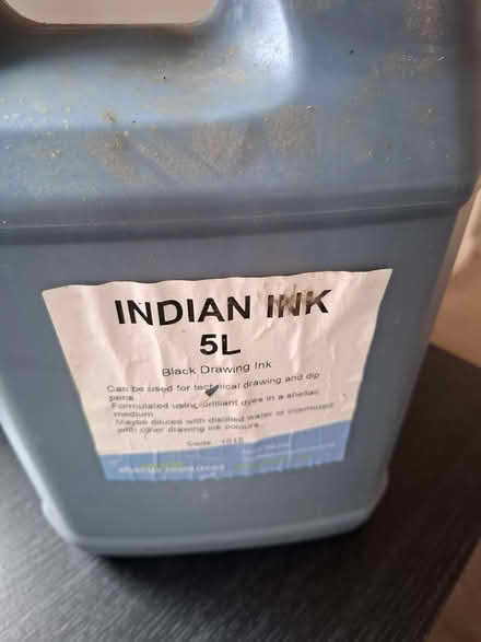 Photo of free Indian ink 5l (Allington NG32) #2