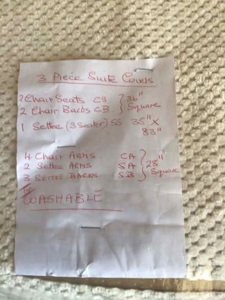 Photo of free Three Piece Suite Covers (Wallasey CH44) #1