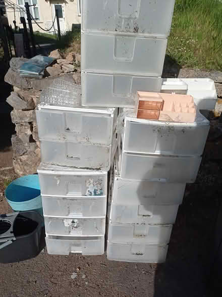 Photo of free plastic storage drawers (bristol BS40) #2