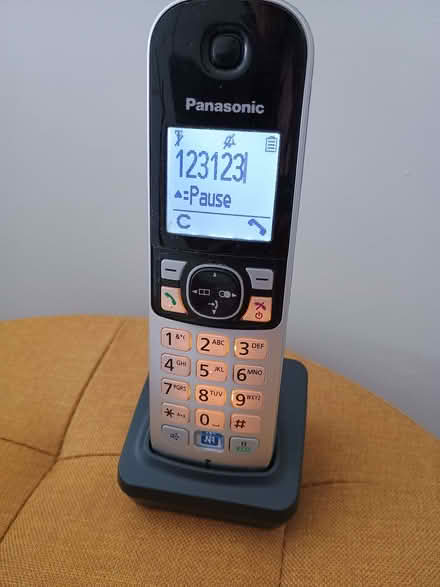 Photo of free Panasonic Twin Handset Phone with answer machine - working (Hillsborough S6) #3