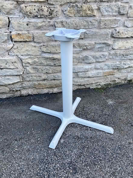 Photo of free heavy table base (Downers Grove, south side) #1