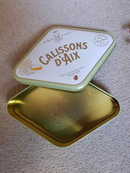 Photo of free Nice Empty Diamond Shaped Tin (North Abingdon, OX14) #2