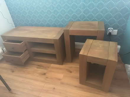Photo of free TV cabinet and matching tables (L30) #4