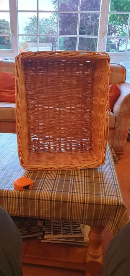 Photo of free Large. Wicker basket (Godalming GU7) #2
