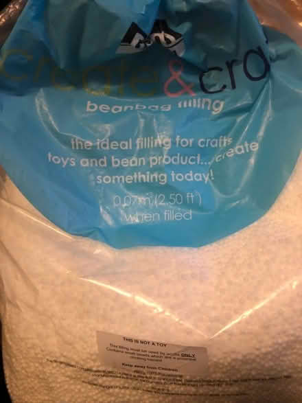 Photo of free Bean bag filling / polystyrene balls (Latchford WA4) #1