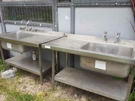 Photo of free Stainless steel sinks (West Calder) #1