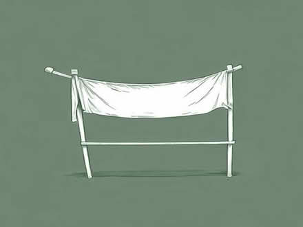 Photo of free 7 panel foldable clothes drying rail (New Hinksey OX1) #1