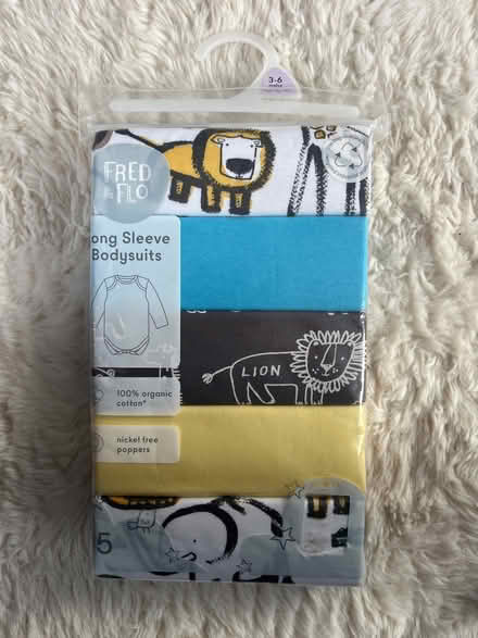 Photo of free Long sleeve baby grows x 5 (Chatham) #1