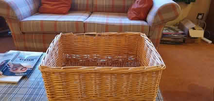 Photo of free Large. Wicker basket (Godalming GU7) #1