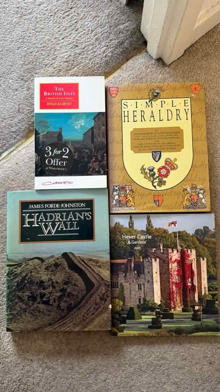 Photo of free History and castle books (KT12) #2