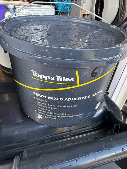 Photo of free Ready mixed tile grout/adhesive (Wickford) #1