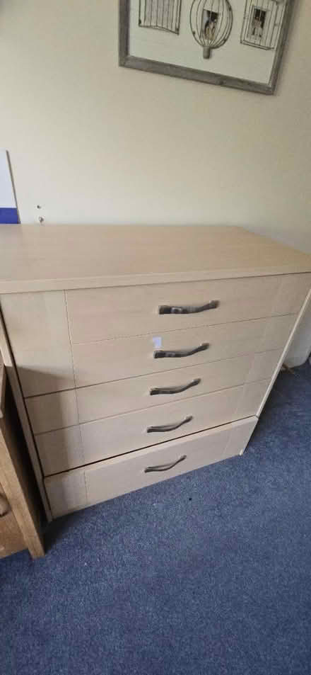 Photo of free Chest of drawers (Hook roundabout KT9) #1