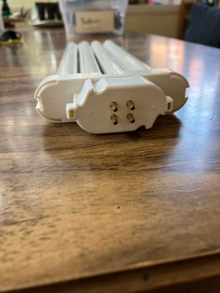Photo of free 4-pin, 4-tube fluorescent bulb (Crestwood, NW DC) #1