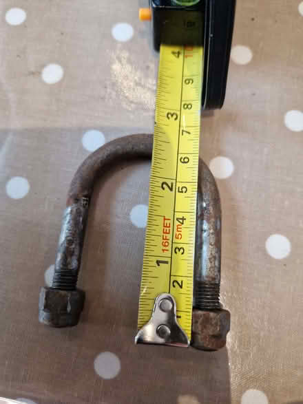 Photo of free U bolts X8 (Gidea Park RM2) #3
