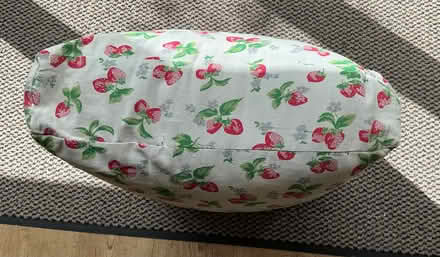 Photo of free Large stuffed square strawberry cushion 55cm (New Malden KT3) #3