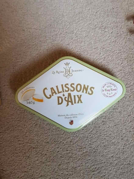 Photo of free Nice Empty Diamond Shaped Tin (North Abingdon, OX14) #1