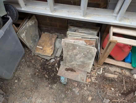 Photo of free Slate tiles, lots of broken bits left (Portslade by Sea BN41) #2