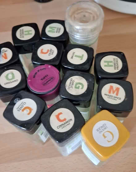 Photo of free Spice jars and Pepper grinder (Forest Green GL6) #1