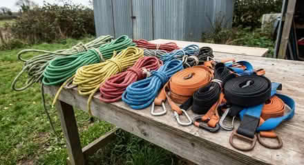 Photo of Ropes and webbing for obst course (KT6 Surbiton) #1