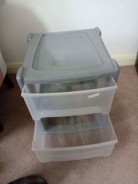 Photo of free Two Drawer Plastic Unit (Broadstairs CT10) #1