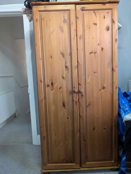 Photo of free Pine Wardrobe (Bexhill TN39) #1