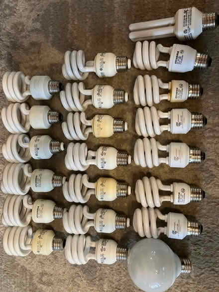 Photo of free 21 spiral compact fluorescents (Crestwood, NW DC) #1