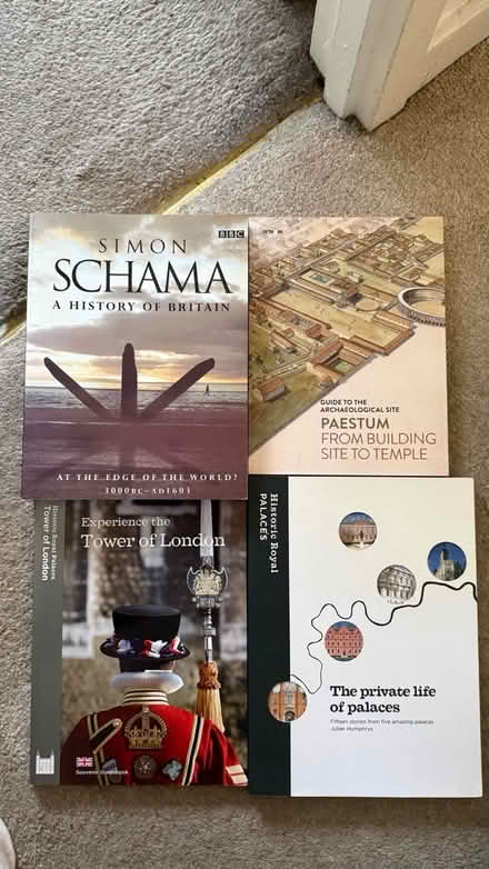 Photo of free History and castle books (KT12) #1