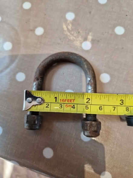 Photo of free U bolts X8 (Gidea Park RM2) #2