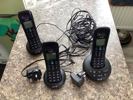 Photo of free BT Trio of telephones (Farlington PO9) #1