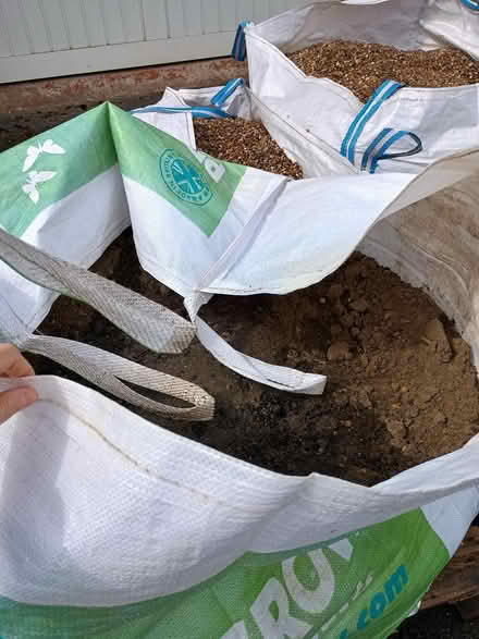 Photo of free Pea gravel, topsoil and pallet (Oakwood DE21) #3
