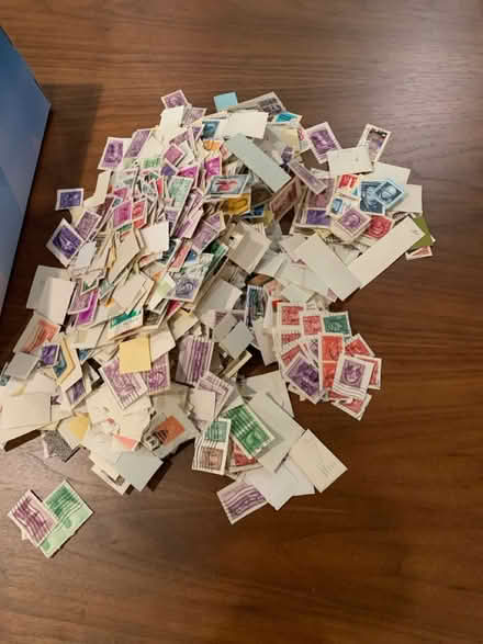 Photo of free Shoebox of stamps (Near downtown Walnut Creek) #2