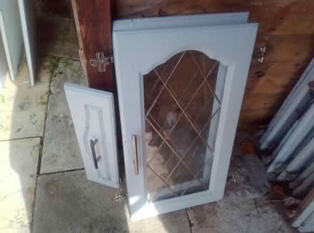 Photo of free Grey wooden doors various sizes (Farmoor OX2) #2