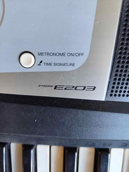 Photo of free Yamaha PSR E203 keyboard (Gidea Park) #2