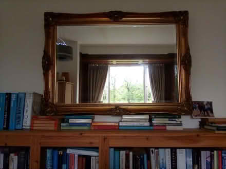 Photo of free Mirror with gold coloured frame (Alice Bright Lane area TN6) #1