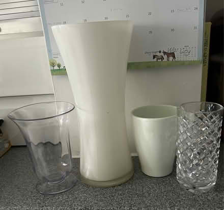 Photo of free 4 x Vases (Willaston CH64) #2