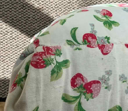 Photo of free Large stuffed square strawberry cushion 55cm (New Malden KT3) #1