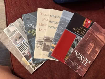 Photo of free Set of pamphlets about DC history (NW DC — 20011) #2