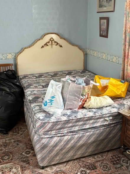 Photo of free Double bed with headboard (Brumby DN16) #1
