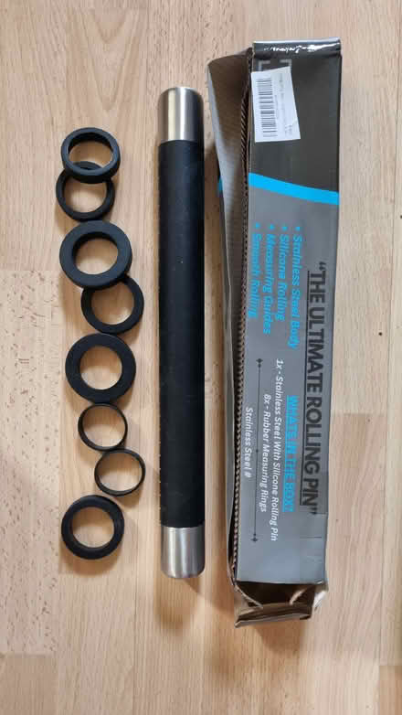 Photo of free Stainless steel rolling pin (New Haw KT15) #1