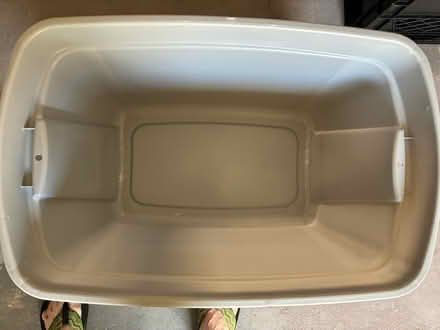Photo of free Two 18 Gallon Storage Totes (Pembroke Pines) #3