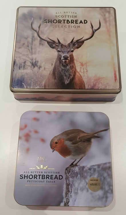 Photo of free 2 lovely tins (Bolton le Sands, LA5) #1