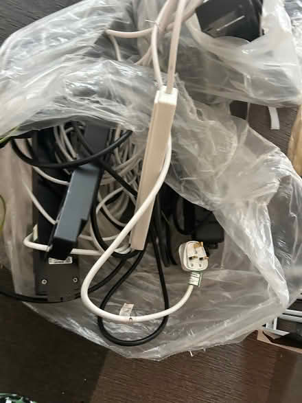 Photo of free Two bags full of extension cables (W2 2ET) #1