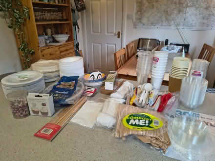Photo of free Disposable party/picnic ware (Stonehouse GL10) #1