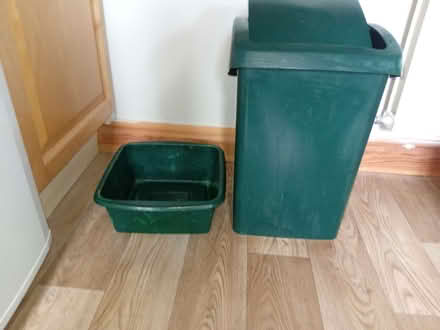 Photo of free Plastic kitchen bin and bowl (Frimley Green GU16) #2